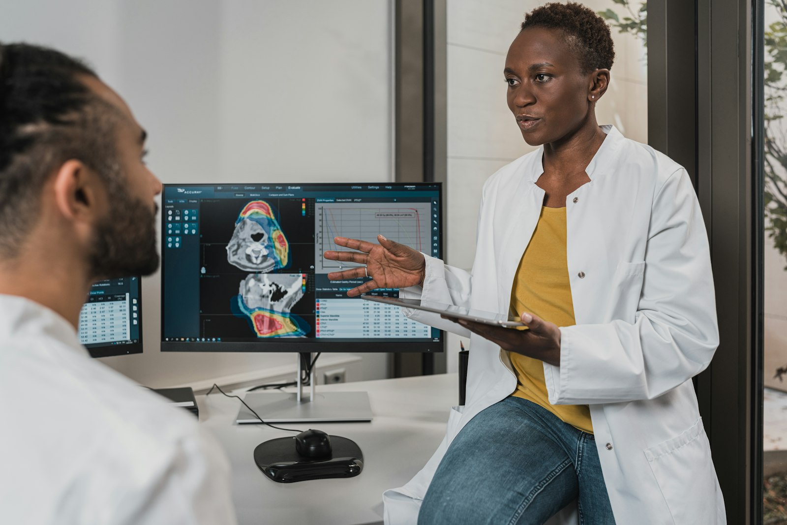 Chiropractic consultation at Boynton Beach Medical Center